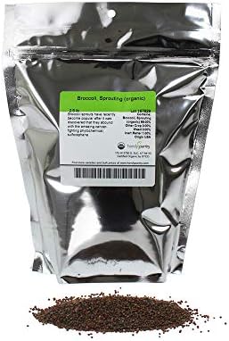 Handy Pantry Organic Broccoli Sprouting Seeds 2.5 Pound Resealable Bag by HandyPantry