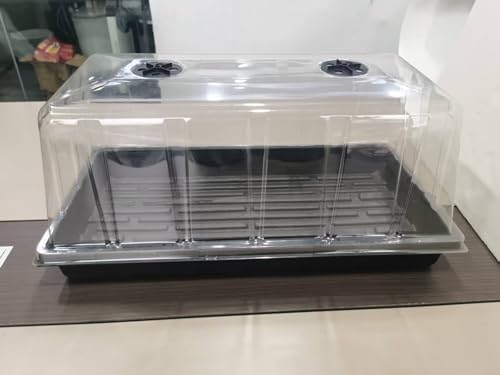 RooTrimmer 5-Pack 1020 Seed Starting Trays with Tall 7.3" Dome, No Hole - Image 5