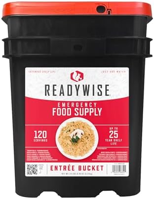 READYWISE Emergency Survival Food Supply Favorite Sample Bucket 120 Serving by ReadyWise