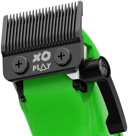 TPOB Play Barber Hair Clippers for Men 7500 RPM with Rubber Grips (Green) - Image 6