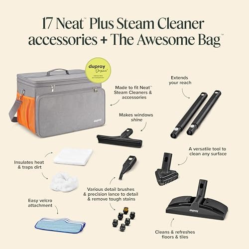 Dupray Neat Plus Steam Cleaner for Home with Storage Bag - Image 4