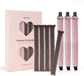 Heatless Curls Overnight Rods Set – 8PCS Flexible Heatless Curling Rods for Long & Short Hair, Soft No Heat Hair Curler Blowout Styling Tools for Loose Waves or Tight Curls by ZHENSILKFocusonhaircare