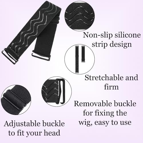 U Part Wig Cap with Drawstring & Anti-Slip Band - Image 5