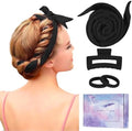 Flylipu Heatless Curling Rod Headband, Upgraded 60" Extra Long Soft Hair Curlers to Sleep In, No Heat Curls for Girls Long Hair Medium Hair (Black) by Flylipu