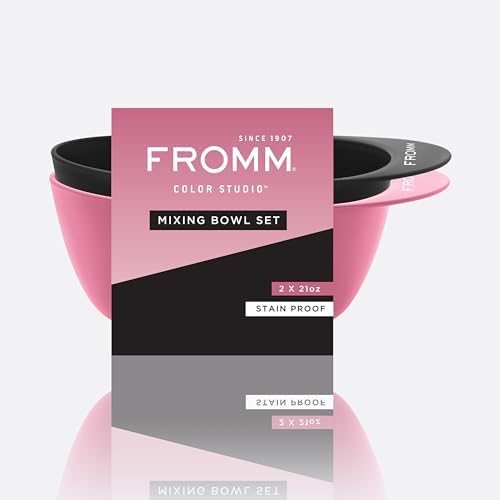Fromm Professional XL Oval Color Mixing Bowls for Colorists, 21 oz, 2-Pack - Image 6