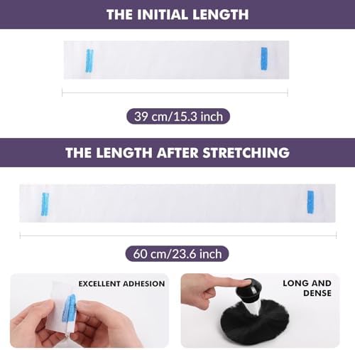 Professional Barber Cape with Neck Brush & Disposable Neck Paper, Purple - Image 6