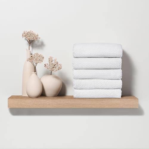 Fromm Softees Plush Bleachproof Microfiber Hair Towels, 6-Pack, White - Image 5