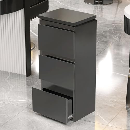 Stainless steel Beauty Salon Storage Cabinet, 3 Drawers Barber Salon Station for Hair Stylist, Barber Salon Station Styling Station Equipment, Barber Shop Beauty Spa Tattoo Tool Storage Cabinet by Unknown