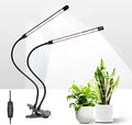 iPower LED Grow Light, 6000K Full Spectrum Clip Plant Growing Lamp with 84 White Red LEDs for Indoor Plants, 5-Level Dimmable, Auto On Off with 4/8/12H Timer by iPower