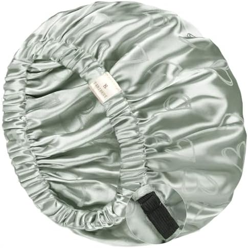 YANIBEST Satin Bonnet for Sleeping Women Men, Adjustable Hair Bonnet by yanibest