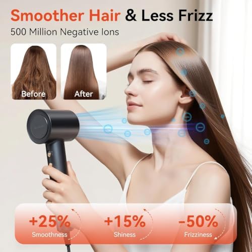 Ionic Hair Dryer with Diffuser High Speed Salon Blow Dryer Women - Image 3