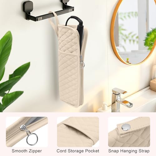 2-in-1 Heat Resistant Mat & Storage Bag for Hair Tools - Image 5