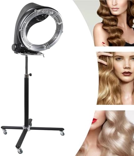 3 in 1 Hair Dryer Professional Orbiting Infrared Hair Dryer Color Processor Salon Drying Perming Machine 6 Modes Perm Coloring Hot Oil Treatment Semi-Colored Dry & Manual 1000W - Image 3