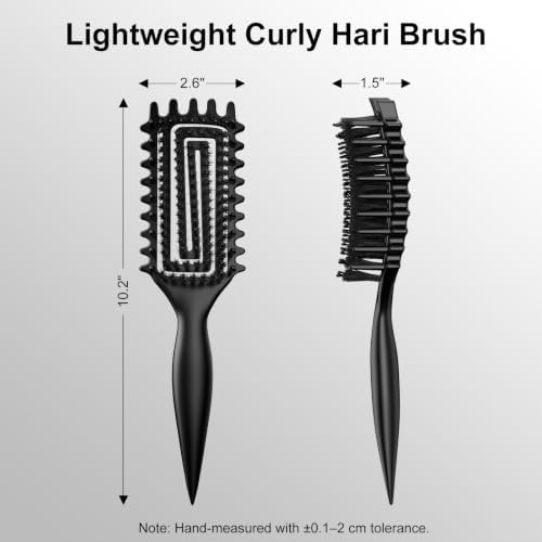 Curly Hair Brush, Curl Brush For Wet & Dry Hair,Curl Defining For Women&Men - Image 6