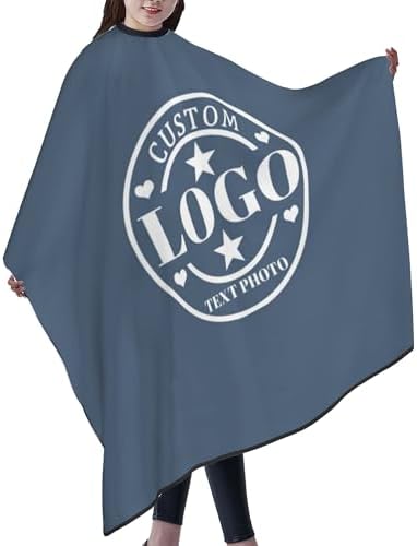 Custom Barber Cape Customized Haircut Capes Logo Text Photo Salon Hairdressing Apron for Home and Barbershop - Image 3