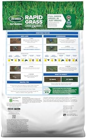 Scotts Turf Builder Rapid Grass Sun & Shade Mix, 10 lbs. - Image 2