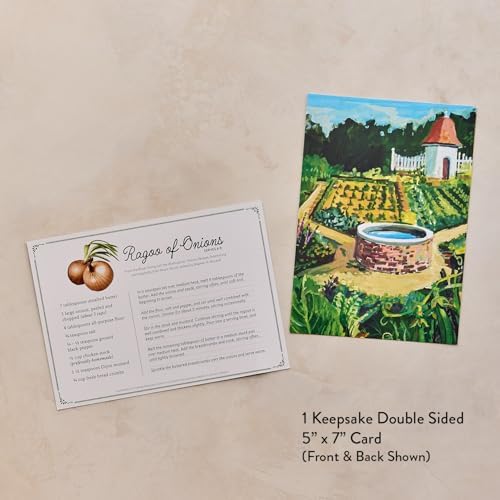 Burpee 'Martha Washington’s Kitchen Garden' Seed Collection – 8 Historic Heirloom Vegetables Grown at Mount Vernon with Plant Labels & Keepsake Recipe Card - Image 5