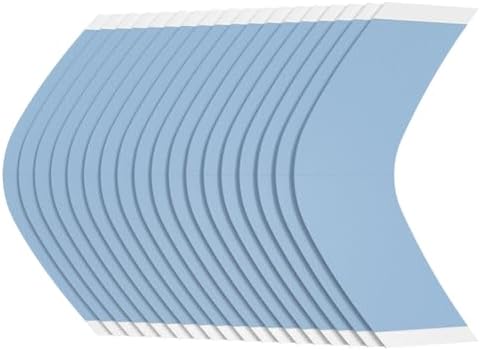 Sunshine Tape Blue Liner Lace Front Hold Wig Tape, A Curve (108 pcs) - Image 3