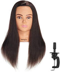 Hairingrid Mannequin Head 20"-22" 100% Human Hair Training Manikin Head by Hairingrid