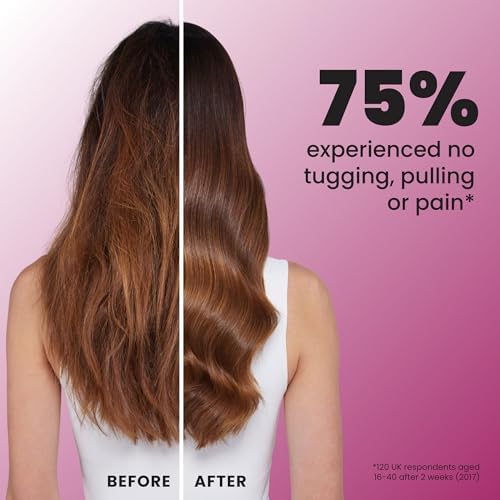Tangle Teezer Ultimate Detangler Mini Hair Brush, Electric Raspberry - Image 6