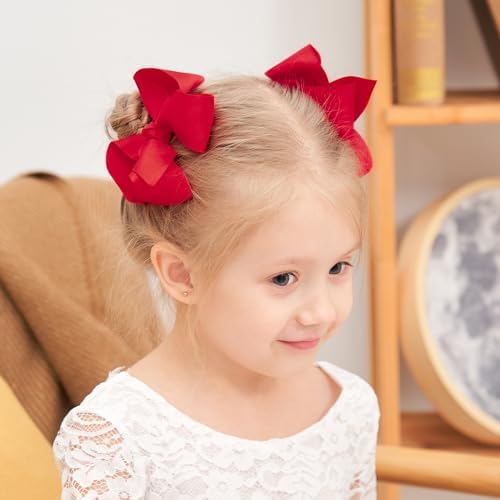 YHXX YLEN 20PCS Hair Bows for Girls, 4.5 Inch Bows With Alligator Clips - Image 2