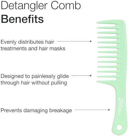 Paul Mitchell Detangler Comb, Wide Tooth Comb Detangles Wet or Dry Hair - Image 2