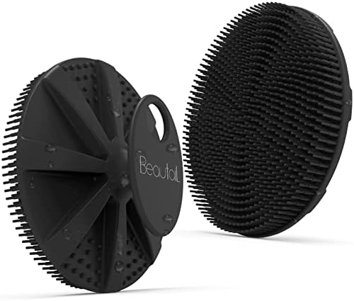Silicone Body Scrubber, BEAUTAIL Gentle Exfoliating Shower Brush for Body by BEAUTAIL