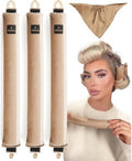 YOSHUYUKI Velvet Heatless Curls Overnight Flexible Curling Rods Heatless Curlers No Heat Damage Foam Hair Rollers for Short Long Hair to Sleep in with Triangular Satin Scarf by YOSHUYUKI