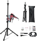 Klvied Wig Stand Tripod, Adjustable 25-53.5in for Braiding and Wig Styling by Klvied