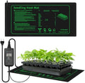 SYSAI 20"×10" Waterproof Seedling Heat Mat with Digital Thermostat – Precise Temperature Control for Seed Starting, Hydroponics, Greenhouse, Reptile Tank & Fermentation by SYSAI