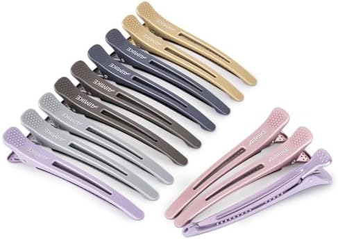 AIMIKE Morandi Hair Clips for Styling Sectioning, Duck Bill Clips for Women by AIMIKE