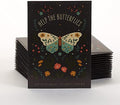 Bentley Pollinator Wildflower Mix, 25 Non-GMO Non-Coated Packets for Garden Planting, Help Butterflies and Pollinators, Beautiful Gift by OfficialBentleySeedProducts