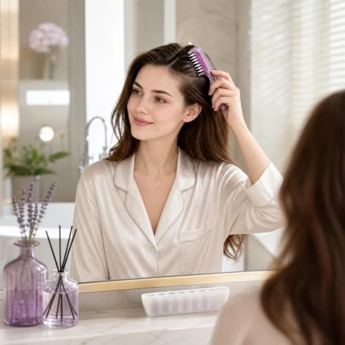 Scalp Hair Oil Applicator Comb,Oil Dispensing Hair Brush for Hair Care - Image 6