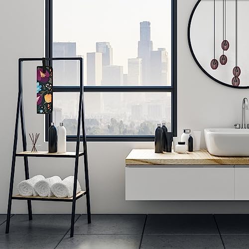 Beautyflier Premium Universal Flat Iron Holder Tavel Bag, Heat-Resistant Canvas Travel Tote Bag for Hair Straighteners, Ideal for Home & Travel Use, Fits Most Hair Tools (Color Flower) - Image 4