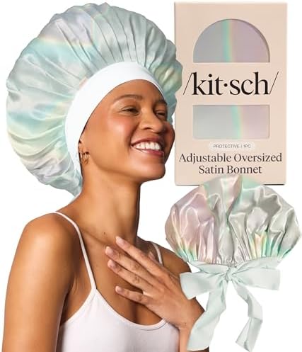 Kitsch XL Satin Bonnet for Sleeping - Aura by Kitsch