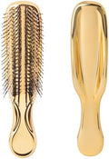 Hair Brush for Women Plating color for Thick Curly Thin Long Short Wet or Dry Hair Adds Shine and Makes Hair Smooth Detangling Brush Scalp Massage Styling Portabl (gold) by KSYNKO-KO