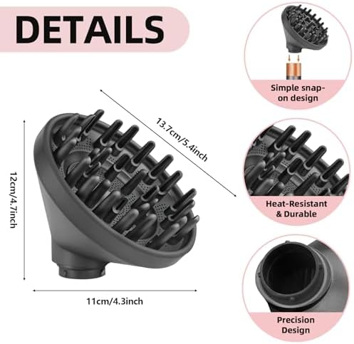 Diffuser Attachment for Dyson Airwrap Styler HS01/HS05/HS08 - Image 3