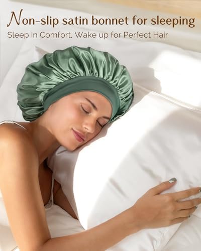 YANIBEST Hair Bonnet for Sleeping Women, Smooth Comfortable for Hair Care - Image 2