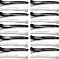 Duck Bill Hair Clips for Women 20 Pcs Black for Hair Styling Clips by JECOLE