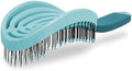 NuWay® DoubleC® Scalp Care Hair Brush – Patented Double Curve Design for Scalp Massage, Vented Blow-Dry Styling, Wet & Dry Hair, All Hair Types (Grass Green) by NuWay4Hair