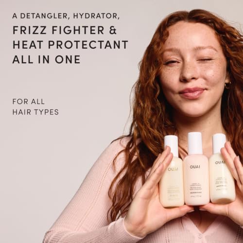OUAI St. Barts Leave In Conditioner Full Size & Hair and Body Mist Deluxe - Image 3