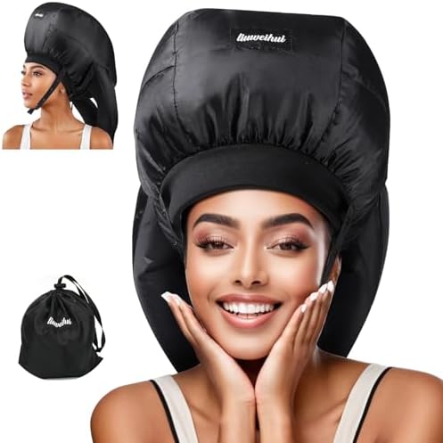 Bonnet Hair Dryer, Ideal Hair Diffuser for Curly Hair， Your Ultimate Solution - Spacious Capacity Blow Dryer Cap for Rapid Styling of Curls by liuweihui