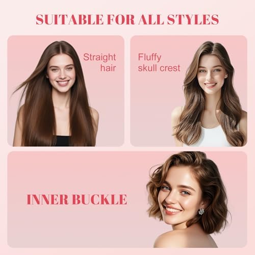 Mini Hair Straightener Portable 2026 Cordless Curling Iron Small Flat Steam Hair Straightener Brush Travel Hot Styling Tools for Women Wireless Tiny Ceramic Hairdressing Comb Size - Image 5