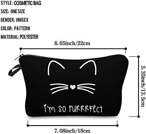 Deanfun Small Makeup Case - Cute and Waterproof Cosmetic Bag for Women (D1-51294) - Image 2