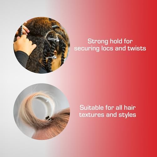 Red by Kiss 3000 Ceramic Tourmaline Professional Hood Dryer + 80pcs Slide-in Hair Clips + Foaming Mousse with Jamaican Black Castor Oil, Complete Hair Styling & Curl Setting Kit for Home & Salon - Image 6