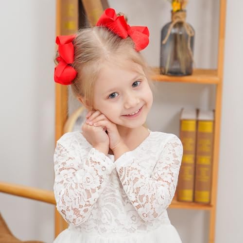 YHXX YLEN 40Pcs Hair Bows Grosgrain Toddler Bows Hair Accessories for Girls - Image 4