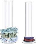 ByKen 2Pcs Acrylic Scrunchie Holder Organizer,Hair Ties Holder for Bathroom by ByKenJewelry