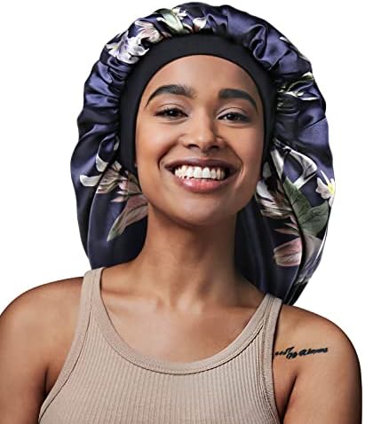 Long Satin Bonnet for Long Hair Large Sleep Cap for Women - Image 4