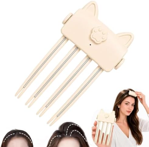 Wireless Heated Root Volumizer Clip, Beige by Unknown