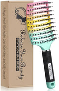 Detangling Brush for Women & Kids, Wet & Dry Hair, All Hair Types by KTKUDY